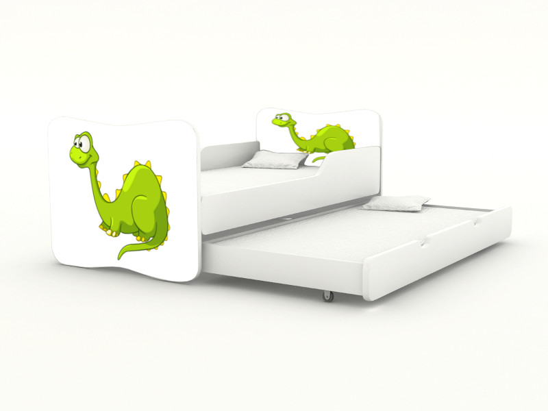 Becks posteľ s výsuvným lôžkom Dino